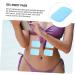 Homsfou 30 Pcs Replacement Gel Pads for Abdominal Stimulators - Super Conductive Hydrogel Pads - 6cm Adhesive Patch for Bollenoner - White - Buy Online on GoSupps.com