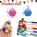 TOAOB 15pcs Mixed Colour Jingle Bells - 22mm Metal Sleigh Bell for Festival Decorations & Crafts - Buy Online on GoSupps.com