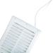 Zadro Rechargeable LED Lighted Fogless Shower Shaving Mirror - White | ZWTAR20W - Buy Online on GoSupps.com