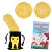 Zwen tooth fairy coins gold (10 pcs) - tooth fairy gifts for girls & boys + free e -book with 20 tooth fairy stories for all milk teeth - sweet coin as a tooth fairy gift