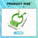60 Piece Green Plastic Foam Nose Stop Clips for Emergency Use - Buy Online on GoSupps.com