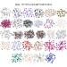dijiusidy 50 Pieces Glass Crystal Set Eye-catching Personalized Nail Art Rhinestones DIY Handcraft Manicure Accessories for Card Making Crystal White - Buy Online on GoSupps.com