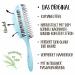 Chiara Ambra Bio Hairbrush | Tangle-Free Brush for Curls & Long Hair | Scalp Massage | Eco-Friendly & Climate Neutral | Perfect for Women Men & Children - Blue - Buy Online on GoSupps.com