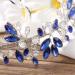 IYOU Women Wedding Headband Blue Bling Rhinestone Hair Pieces Crystal Tiara Baroque Bridal Headpiece Hair Accessories for Brides Evening Party Prom Photography - Buy Online on GoSupps.com