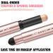 FOCALLURE No Crease Eyeshadow Stick | Creamy Matte & Shimmer Eye Shadow Pencil | Smudge-proof & Waterproof | LIMONCELLO 04 - Buy Online on GoSupps.com