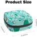 Buy Women's Cute Cartoon Lama Period Kit - Green Alpaca Cactus Storage Pockets for Travel | Portable Feminine Product Bag - Buy Online on GoSupps.com