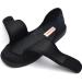 ZHENSI Adjustable Slippers for Women - Wide Swollen Feet Diabetic House Shoes - Non-Slip Breathable - Size 6.5 Black - Buy Online on GoSupps.com