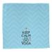 Keep Calm & Do Yoga Washcloth - Customizable 12x12 Square | YouCustomizeIt - Buy Online on GoSupps.com