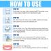 Temporary Tooth Filling Tooth Filling Repair Kit False Teeth for Temporary Tooth Filler Chipped Tooth Repair Kit for Broken & Missing Teeth Replacement (Type 1) - Buy Online on GoSupps.com