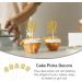 Kichvoe 30pcs Cocktail Gold Decor Picks - Happy Birthday, New Year, Graduation Party Cake Topper Set - Buy Online on GoSupps.com