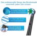 QLEBAO 16Pcs Toothbrush Heads Compatible with Braun Oral B Electric Toothbrush - Black - Buy Online on GoSupps.com