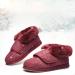 DXDUI Foot Swelling Diabetic Shoes Pink - Adjustable Winter Walking Shoes for Arthritis, Edema, Swollen Feet - Size 37 - Buy Online on GoSupps.com