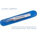 Faude Tick Tweezers - 8cm Stainless Steel Tick Remover | Safe No-Squeeze Design for All Tick Sizes - Buy Online on GoSupps.com