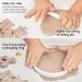 Arteza Kids Air-Dry Modeling Clay Kit - Handprint, Baby Footprint, and Paw Print Keepsake with Sandy Clay Tools - Kids Crafts and Sensory Play - Pack of 2 - Buy Online on GoSupps.com