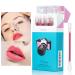 PASNOWFU Tattoo Lipstick  20 Pcs Tattoo Lipstick cotton swab  Cotton Swab Lipstick  Velvet Matte Tattoo Lip Stain Portable Lip Stain  Durable Waterproof Liquid Non-Stick Lip Gloss (Pink)