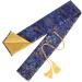 Yardwe Silk Katana Bag Dojo Sword Carrying Bag Samurai Sword Pouches with Tassels Tai-chi Swords Container Wakizashi Samurai Storage Covers For Samurai Swords Dark Blue