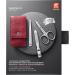 ZWILLING Manicure Set (3 Pieces Pedicure Set for Nail Care and Cuticle Care Leather with Nail Scissors) Polished Stainless Steel Red - Buy Online on GoSupps.com