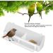 Herchr 4 Piece Bird Cage Set | Water Dispenser Food Feeder & Bowl for Parakeets Pigeons & Nymphs - International Shipping Available - Buy Online on GoSupps.com