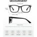Cyxus Blue Light Filter Glasses - Anti-Blue Light for Laptops Tablets & Smartphones - Classic 00-Black - Non-Prescription - Buy Online on GoSupps.com