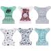 ALVABABY Reusable Washable Diapers - 6 Diapers + 12 Inserts | Eco-Friendly International Shipping - Buy Online on GoSupps.com