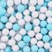 Buy 1kg Small White & Hellblau Chocolate Balls Mix - Perfect Guest Gifts for Weddings Baptisms Communions & Confirmations - Ideal for Test Tubes & Alternatives to Chocolate Lenses & Wedding Almonds - Buy Online on GoSupps.com