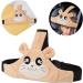 Baby Car Seat Head Support - Safe Headrest Band for Sleep Positioner | Toddler Neck Protection Belt - Brown - Buy Online on GoSupps.com