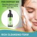 Noveha Tea Tree Oil Foaming Cleanser | Gentle Formula for Eyelash & Eye Irritations | Moisturizing and Therapeutic Skincare for Dry Skin | Organic Ingredients for All Skin Types - Buy Online on GoSupps.com