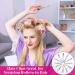 WOODFIB 31 PCS Hair Rollers Set - Self Grip Rollers for DIY Hair Styling - Includes Clips and Comb - Ideal for Long, Medium, Short Hair - Salon Quality Hairdressing Tools (Pink) - Buy Online on GoSupps.com