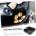 Zerodeko Air Fryer Pad Airfryer Replaceable Air Fryer Silicone Liner Nonstick Silicone Liner Square Bakeware Grey 22X6CM - Buy Online on GoSupps.com