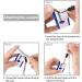 Zacurate 500BL Navy Blue Fingertip Pulse Oximeter - Accurate Blood Oxygen Monitor - Buy Online on GoSupps.com