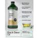 Organic Black Seed Oil - 4600mg Cold Pressed Nigella Sativa Supplement - 16 oz Bottle - Vegetarian, Non-GMO, Gluten Free - Solvent Free Formula by Horbaach - Buy Online on GoSupps.com