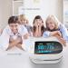 Buy High-Definition Fingertip Pulse Oximeter with Alarm | Fast & Accurate Oxygen Monitor - Includes Batteries & Lanyard - Buy Online on GoSupps.com