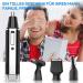 Buy 4-in-1 Ear & Nose Hair Trimmer for Men - USB Rechargeable Waterproof Facial & Eyebrow Grooming Tool - Buy Online on GoSupps.com
