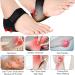 Heel Spur Inserts - 2 Pairs Gel Heel Cushions & Silicone Protectors for Pain Relief - Buy Online on GoSupps.com