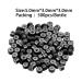 Jinlaili 500 Microrings for Hair Extensions - Black 3mm Nanorings Micro Loops & Micro Beads for I-Tip & Cold Extensions - Premium Silicone Quality - Buy Online on GoSupps.com