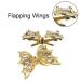 Tinsow 4 Pcs Butterfly Nail Art Diamonds - Gold Wedding Charms & Accessories - Buy Online on GoSupps.com