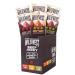 Wild West Beef Jerky - Variety Pack 12 x 35g (4 x Original 4 x Honey BBQ 4 x Jalapeno) Perfect Post Gym Meat Snack Mixed Flavour