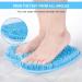 BESKAR Foot Scrubber XL with Non-Slip Suction Cups - Shower Mat for Cleansing, Exfoliating, and Massaging Feet - Improve Circulation and Soothe Achy Feet - Buy Online on GoSupps.com