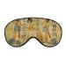 Old Egyptian Papyrus Sleep Mask Eye Cover for Sleeping Blindfold with Adjustable Strap Blocks Light Night Travel Nap for Men Women