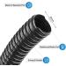 Pisces 38mm (1.5 inch) Black Pond Corrugated Flexible Hose Pipe - 5m Roll 5 38mm (1.5 inch) - Buy Online on GoSupps.com