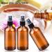 100ml Brown Glass Spray Bottles - Fine Fog Atomizer for Essential Oils Fragrance Aromatherapy - Set of 5 - Buy Online on GoSupps.com