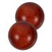 Solustre 4 pieces massage ball Stress relaxation balls handicrafts handicrafts muscle-stretch balls wooden ball Chinese style massage ball china handball gymnastics ball bamboo
