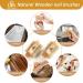 Wooden Nail Brush for Men, Women & Kids - Natural Bristle Fingernail & Toenail Scrubber for Manicure Pedicure - Non-Slip Two-Sided Hand & Foot Nail Cleaner - Buy Online on GoSupps.com