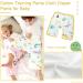 Baby Toilet Training Pants | Waterproof Reusable Cotton Nappy Diaper Skirt | Cute Cartoon Dinosaur Design | Kids 2 in 1 Skort Pants | Low Waist | - Buy Online on GoSupps.com