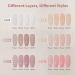 GAOY Solid Gel Polish Palette - 6 Jelly Gel Nail Polish Kit with Nail Brush - Buy Online on GoSupps.com