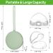 Pacifier Holder Case Set 4 Pack: 2 Portable Silicone Pouch Bags + 2 Transparent Storage Boxes, BPA-Free & Easy to Clean (Green & Grey) - Buy Online on GoSupps.com