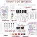 Cilrofelr DIY Lip Gloss Making Kit - 45 Pcs Set for Girls to Create 10 Moisturizing Lip Gloss - Fun Makeup Kit for Shiny Lips - Buy Online on GoSupps.com