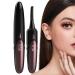 Bexdug Electric Eyelash Curler Heated Electric Lash Heating Curler - Battery Operated Natural Curling Small Eyelash Curler Natural Curling Lash Curler for Eye Makeup Black