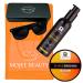 Tanning Accelerator Bundle With ByRokko Shine Brown Premium XXL Tan Accelerator Oil 150ml Premium Tan Boosting Cream 190ml Mojee Beauty PVC Bag and Sunglasses