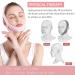 Haigivesoon Pink Face Lift Tape Chin Strap & Gua Sha Tool for V Shape Jawline & Slimmer Face - Woman's Double Chin Reducer & Face Slimming Strap - Buy Online on GoSupps.com